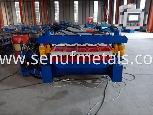 DOUBLE LAYER ROLL FORMING MACHINE1